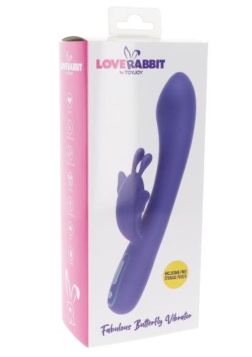 ToyJoy Fabulous Butterfly Vibrator - Stimulation double