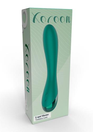 Le Xocoon Timeless Love Vibrator dans son emballage