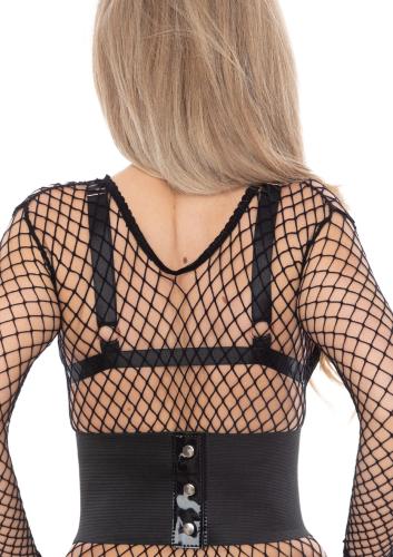 Kinky Diva PVC Front Waist Cincher - Détails